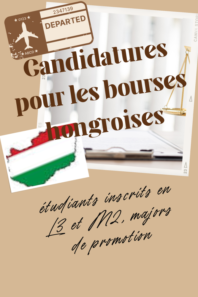 Candidatures pour les bourses hongroises